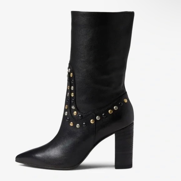 NWOB Free People Studded Dakota Heel Boots